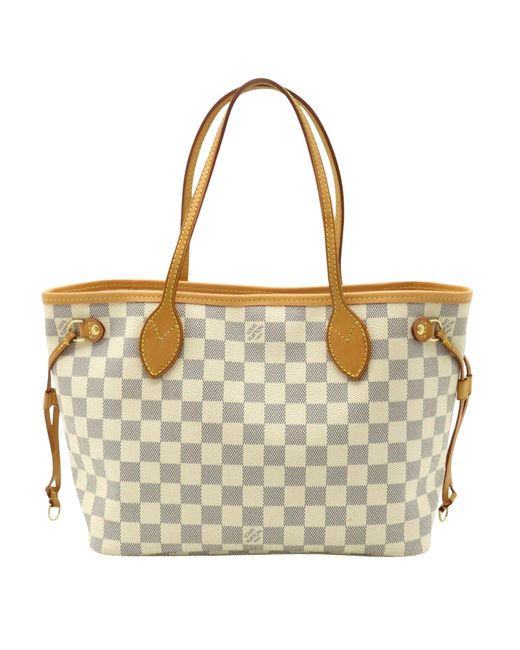 Louis Vuitton Metallic Neverfull Pm Canvas Tote Bag (pre-owned)