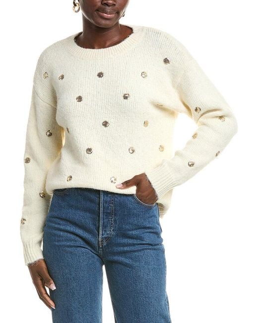 ANNA KAY Blue Lorig Cashmere-Blend Sweater