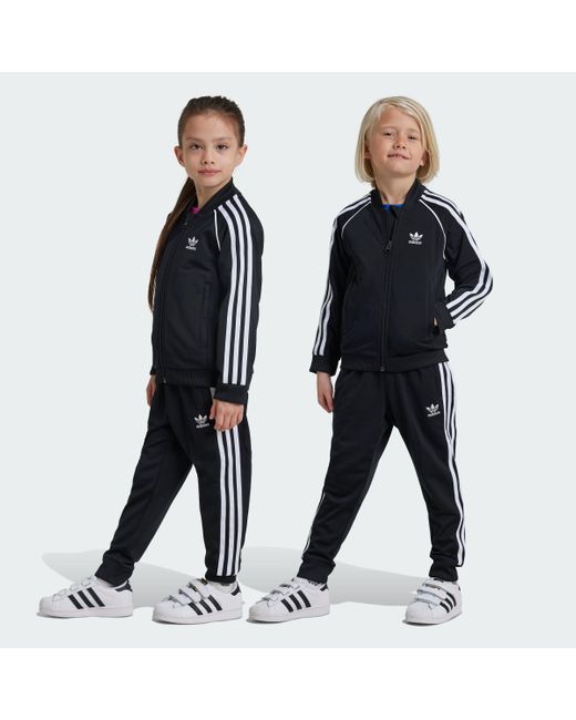 Adidas Black Kids' Adicolor Sst Track Suit Kids for men