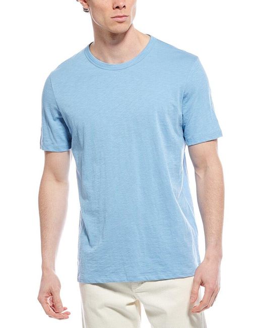 Theory Blue Essential T-Shirt for men