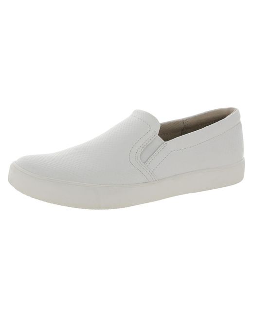 Naturalizer Gray Leather Slip On Casual And Fashion Sneakers