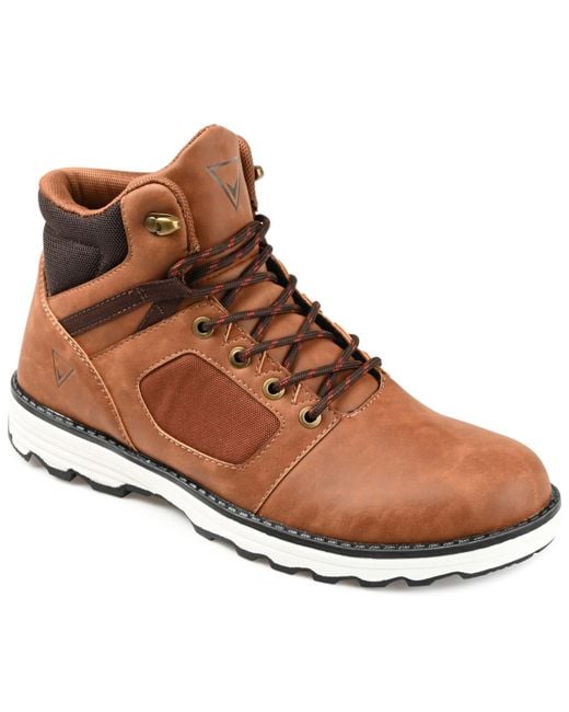 Vance Co. Brown Derrick Ankle Boot for men
