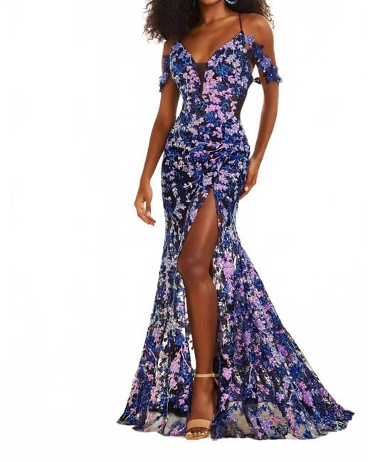 open lace back dress Emerald Sexy Unique RhinestoneVelvet Prom Evening Dress
