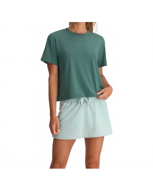 Free Fly Green Lightweight Elevate Tee