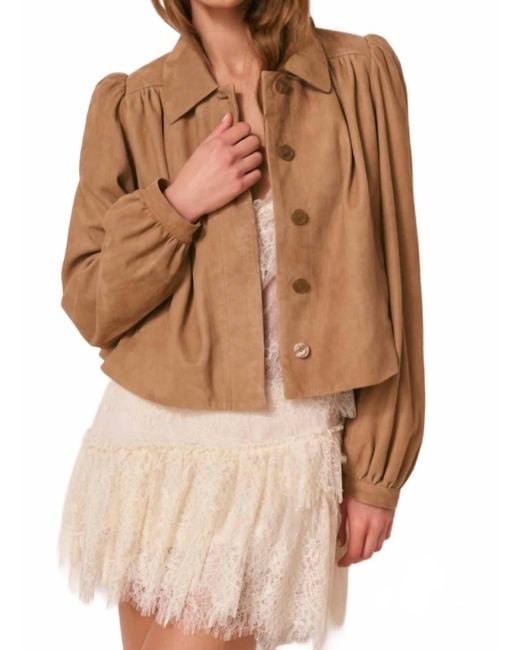 LoveShackFancy Natural Eris Jacket
