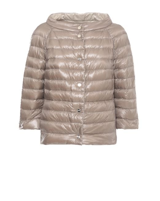 Herno Natural Reversible Quilted Down Jacket