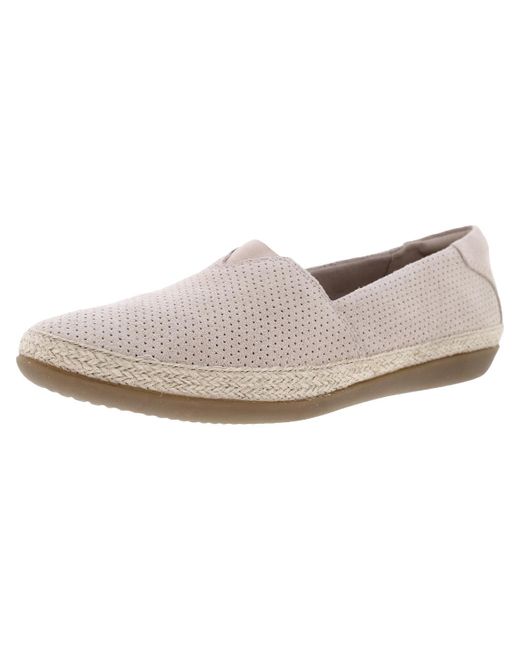 clarks slip on loafers