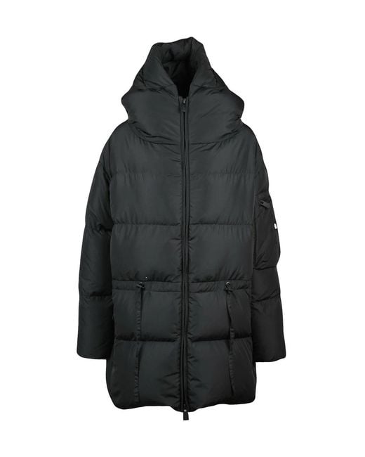Bacon Black Polyester Cloud 78 Down Jacket