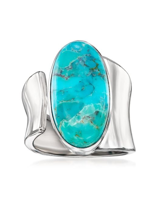 Ross-Simons Blue Wrap Ring