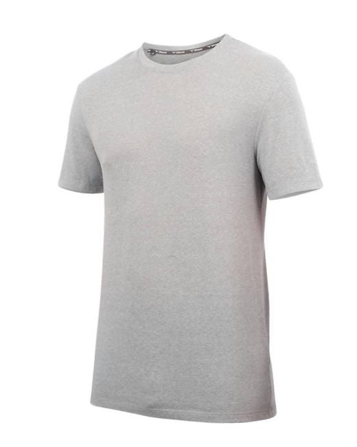 Mizuno Gray Standard Infinity Tee for men