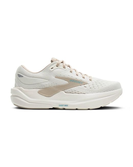 Brooks White Ghost Max 3 Shoes