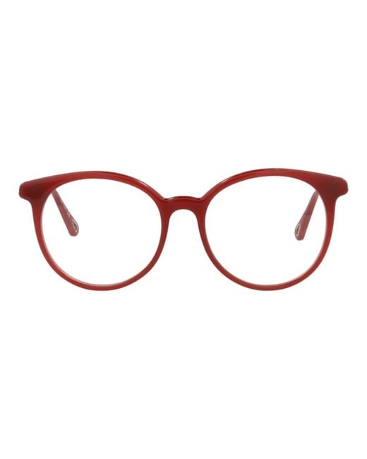 Chloé Brown Round-Frame Bio Injection Optical Frames