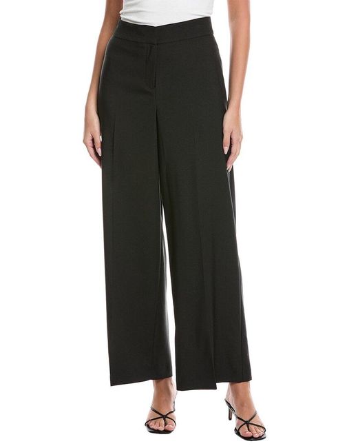 Tahari Black Wide Leg Pant