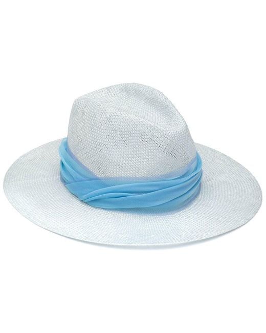 Eugenia Kim Blue Courtney Fedora