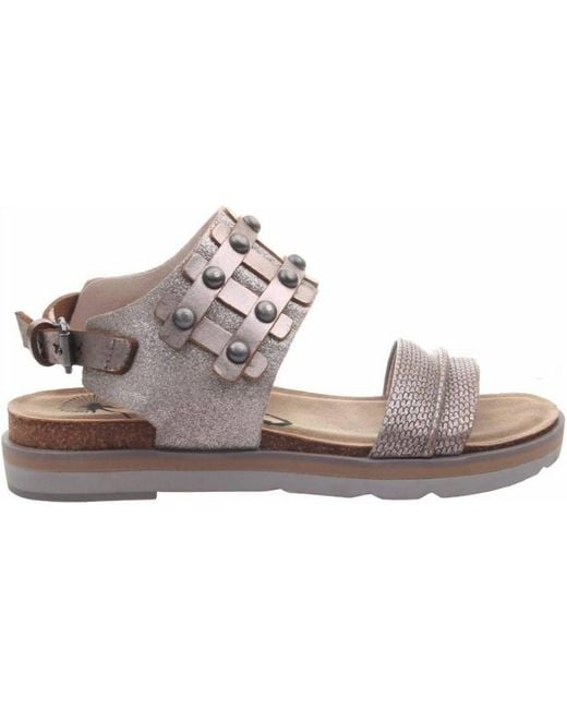 Otbt Black Lantern Embellished Sandal