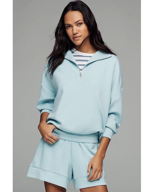 Varley Blue Atrium Shorts