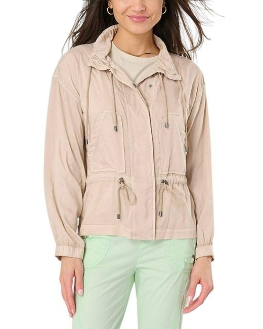 Marrakech Red Soleil Stretch Cargo Jacket