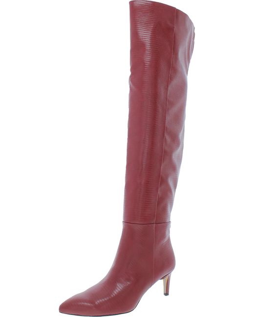 Sam Edelman Natural Ursula Zipper Tall Knee-high Boots