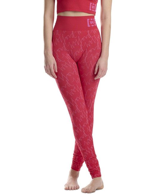 Wolford Red Legging
