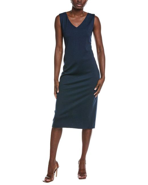 akris blue dress Akris