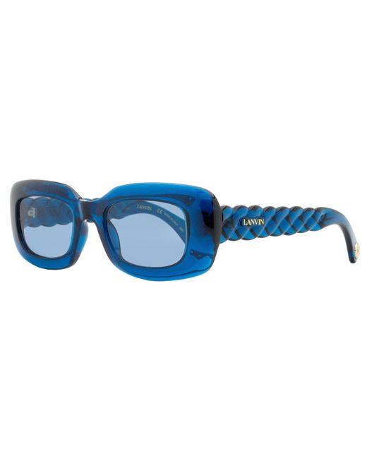 Lanvin Black Twisted Sunglasses Lnv629s 424 Blue 50mm