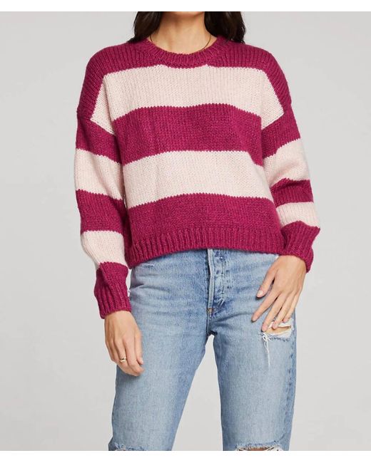 Saltwater Luxe Red Lexie Sweater