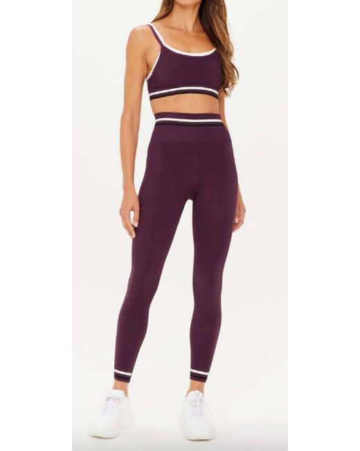 The Upside Purple Form Seamless 25In Midi Pant