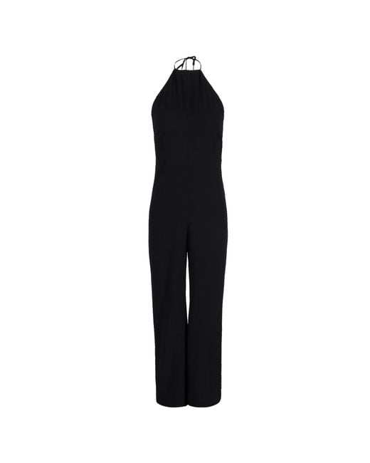 Ba&sh Black Halter Jumpsuit