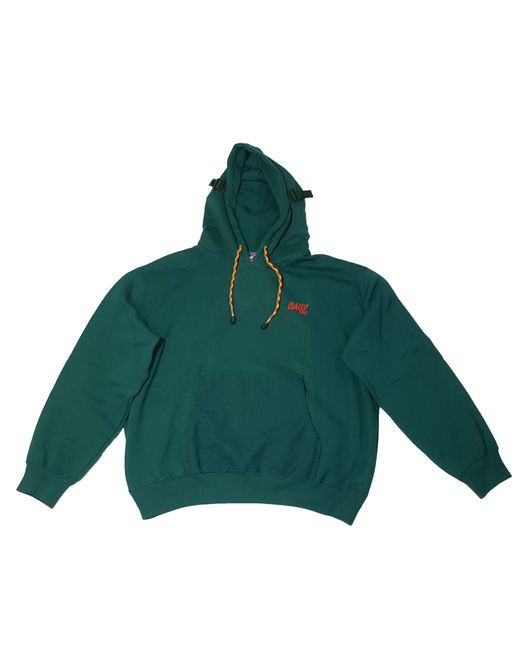 Bally Green 6238594 Hike Organic Cotton Bosco Hooded Sweatshirt