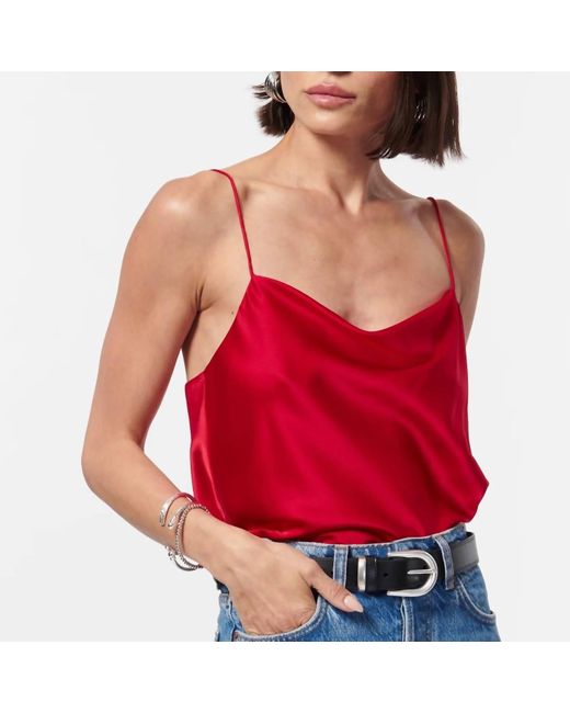 Cami NYC Red Axel Bodysuit