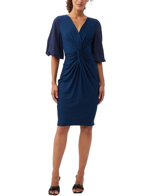 trina turk blue dress Women Size 10 Trina Turk Turquoise Geometric Dress