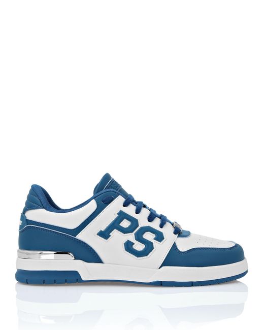 Philipp Plein Blue Low Top Ps for men