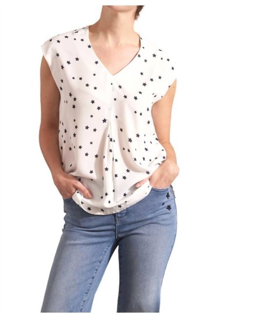 Renuar Blue Star Top