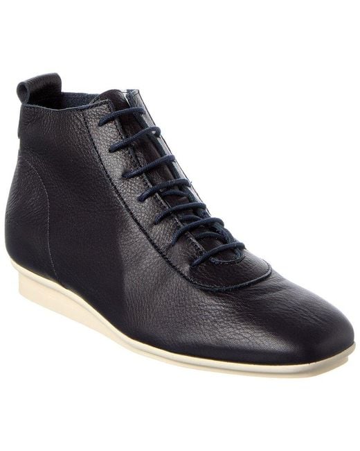 Arche Black Matelo Leather Bootie