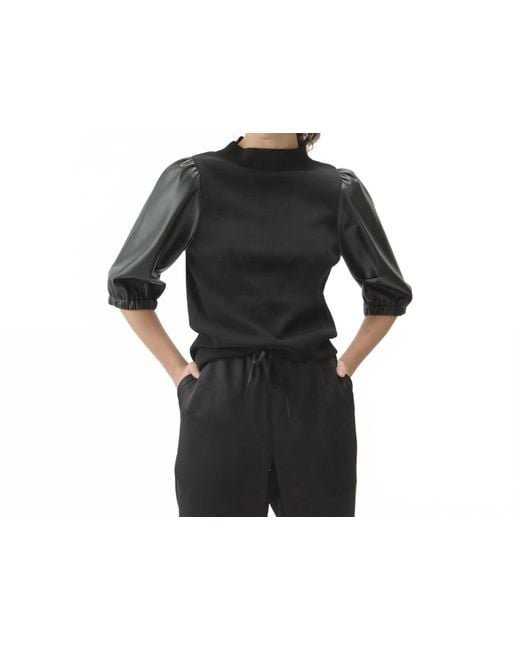 Melissa Nepton Black Marlee Top