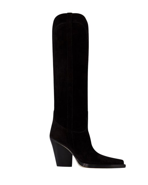 Paris Texas Black El Dorado 100 Boots - - Leather