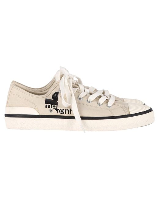 Isabel Marant White Binko Trainers