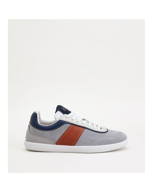 Tod's Blue Tabs Sneakers