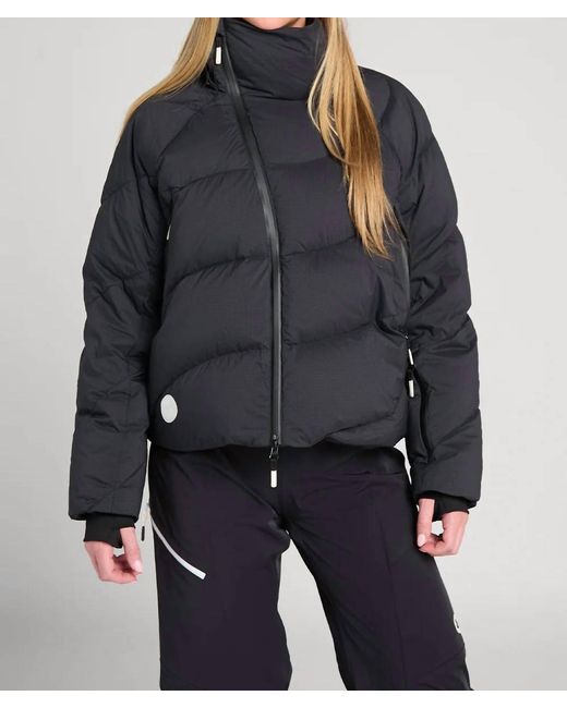 Seniq Blue Powder Puff Down Jacket