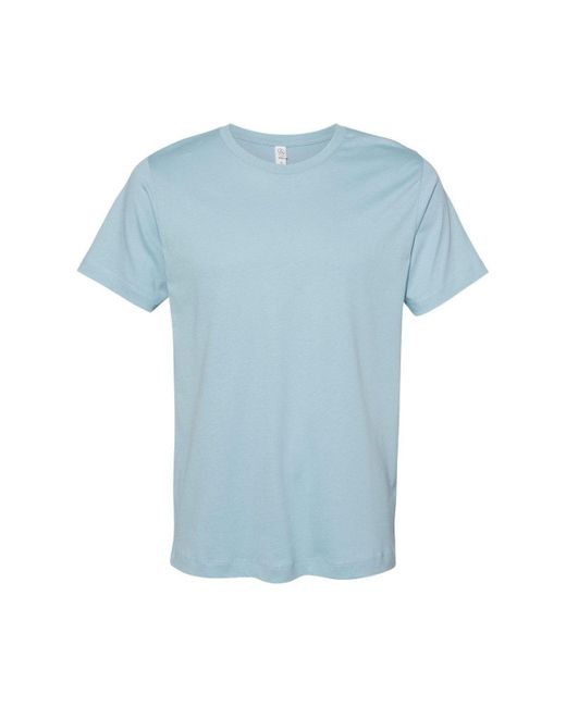 Alternative Apparel Blue Cotton Jersey Go-to Tee for men