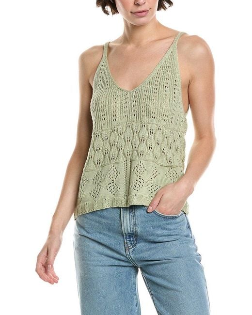 MEIVEN Green Knit Top