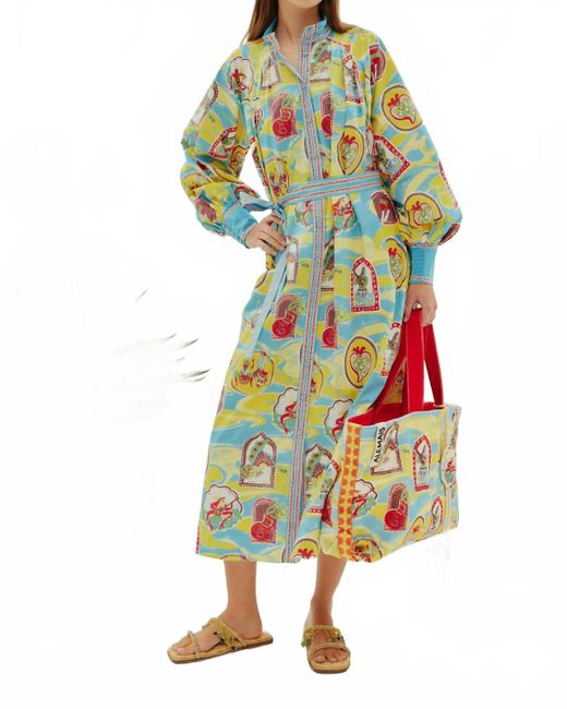 ALÉMAIS Multicolor Emilio Shirtdress