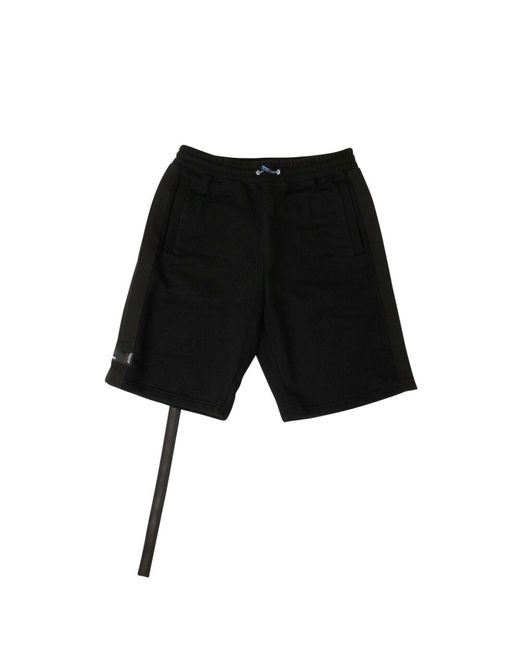 Unravel Project Black Taped Basketball Shorts for men