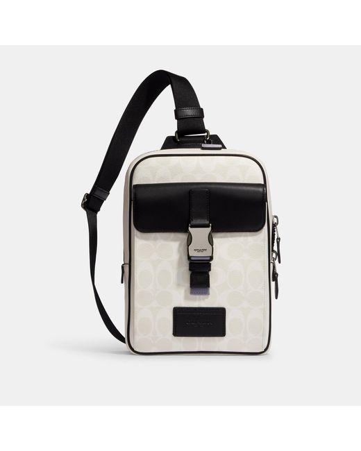 Coach Outlet Track Pack in Black Lyst