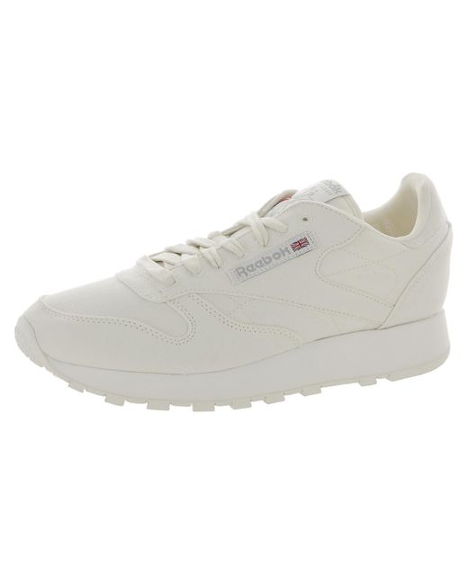 for Leather Performance Reebok Running Gym Men in Grow Classic White | Lyst Shoes