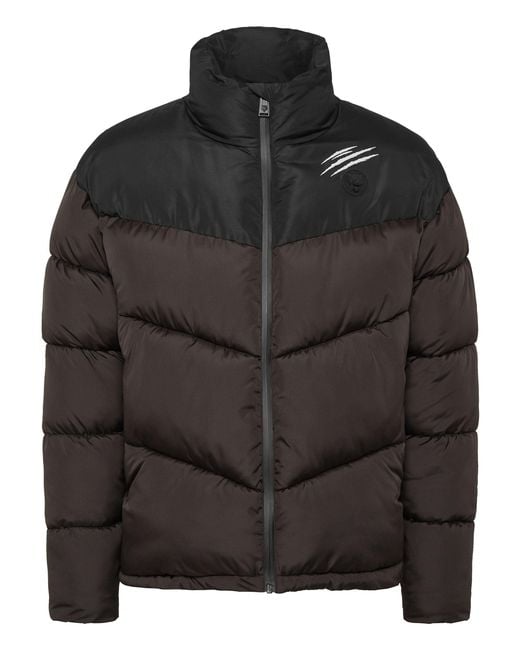 Philipp Plein Men's Black Puffer Jacket