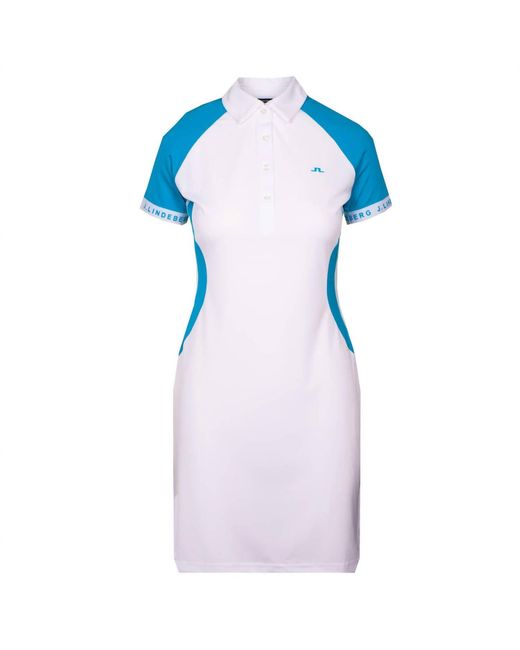 J.Lindeberg Blue Jill Golf Dress