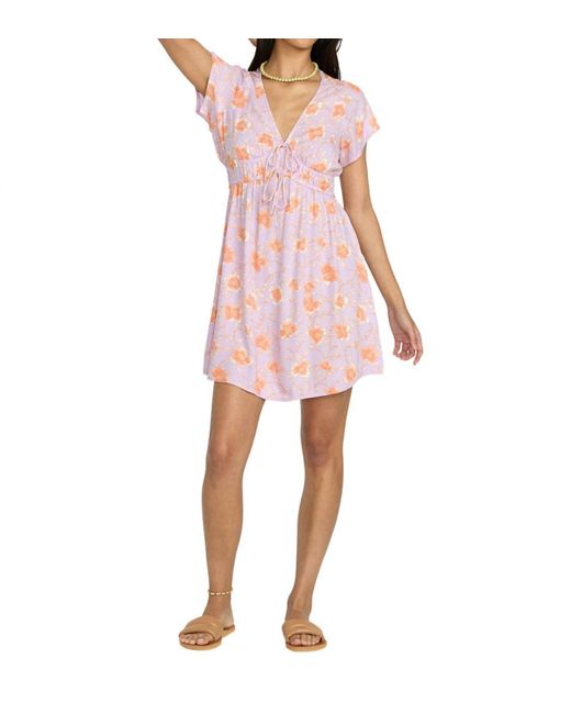 Billabong Pink Warm Rays Dress