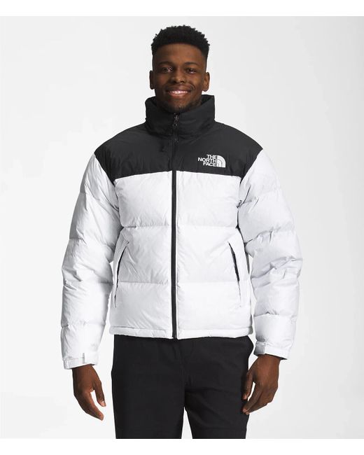 The North Face White 1996 Nuptse Nf0a3c8dla9 Black Puffer Jacket L Ncl368 for men