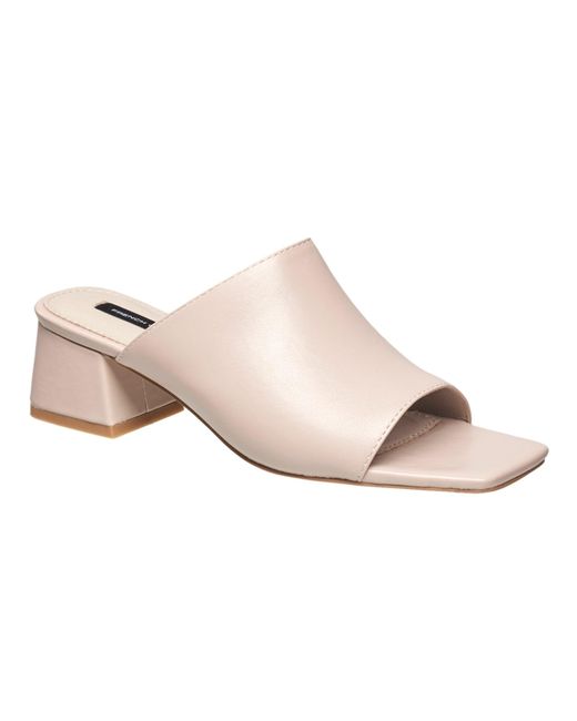 French Connection Pink Pull-on Dinner Sandals